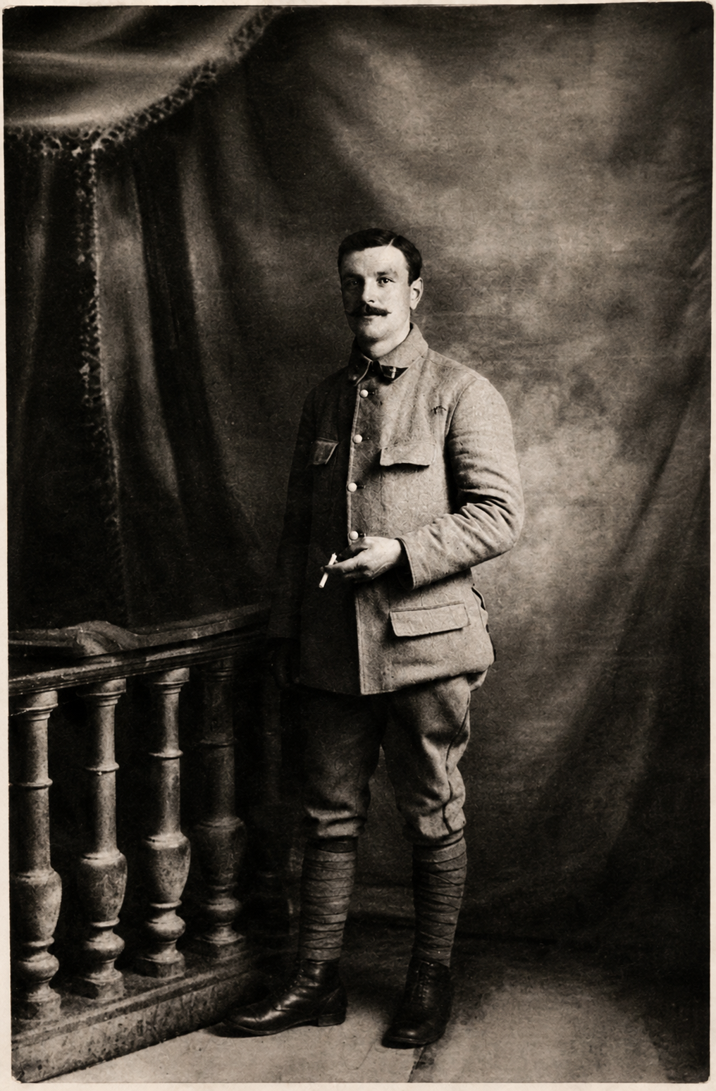 Victor Colin en uniforme